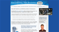 Desktop Screenshot of metabolicratetest.com